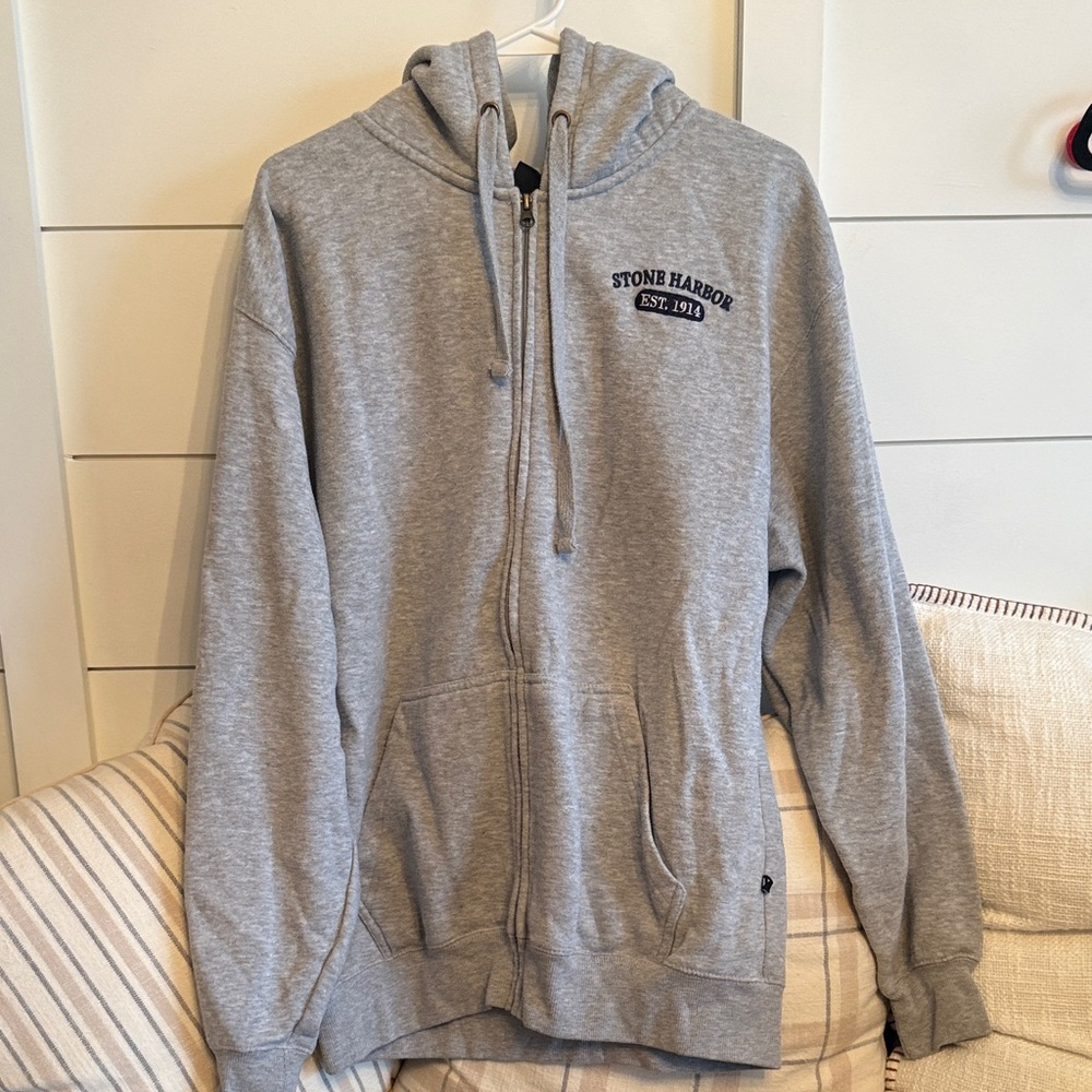 Gray Men's Hoodie